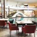 The Coffee Bean & Tea Leaf - Marina Bay Sands | Product Seen: [Grange Armchair & Customised Tabletop + Cosson Table Base]